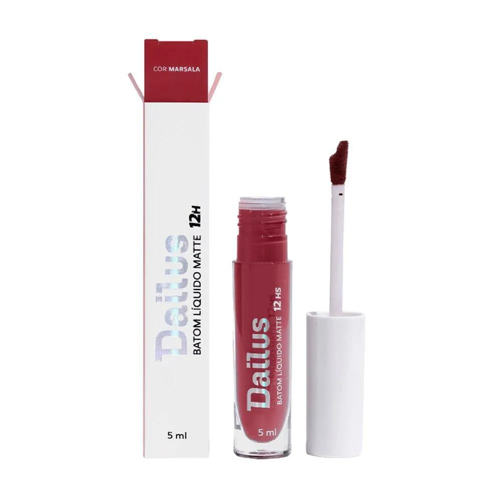 BATOM DAILUS LíQUIDO MATTE 12H MARSALA