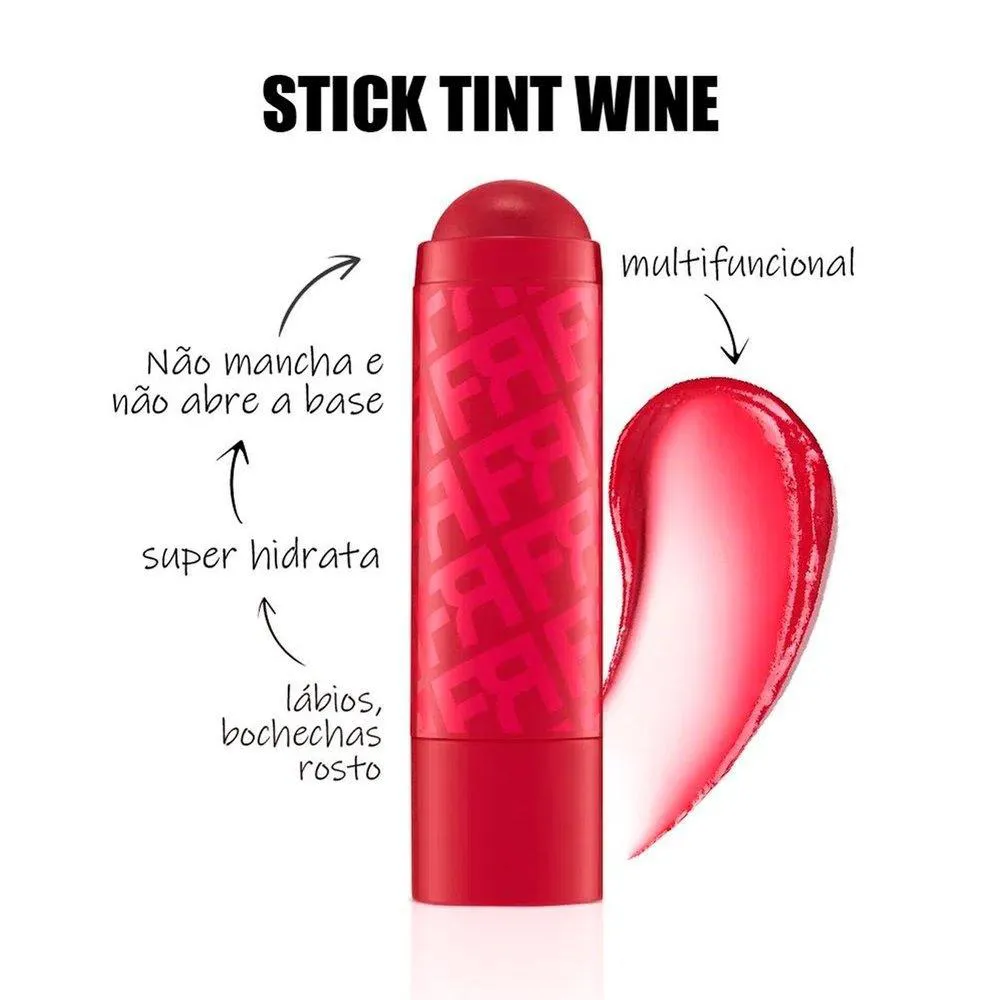 BATOM FRAN BY FRANCINY EHLKE STICK TINT BALM WINE