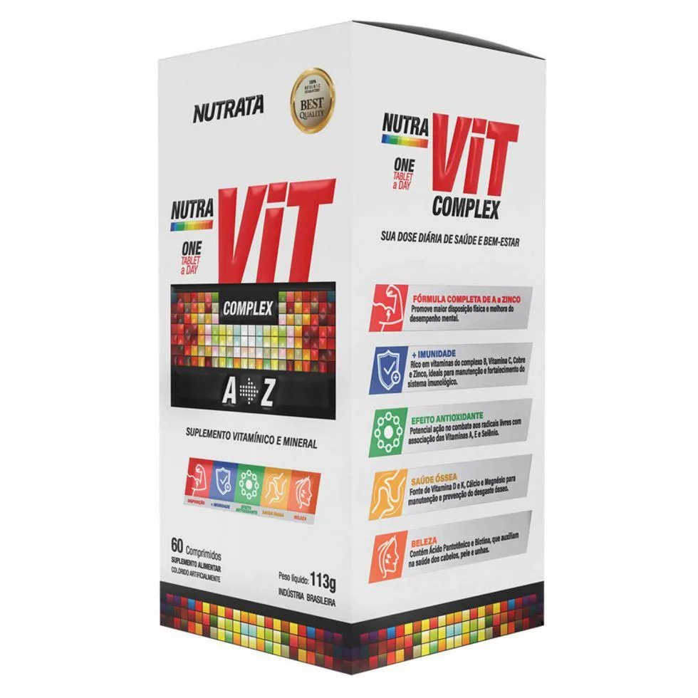 NUTRA VIT COMPLEX 1800MG (60 TABS) - PADRãO: ÚNICO