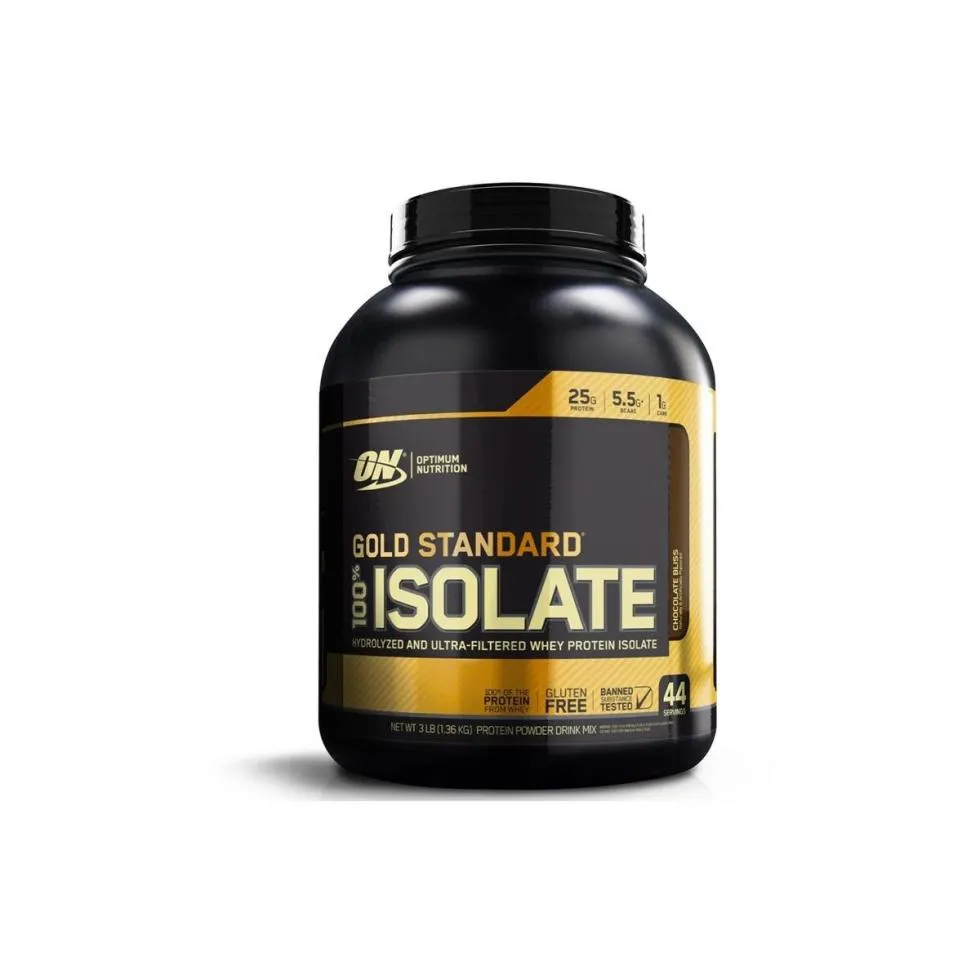 GOLD STANDARD 100% ISOLATE (1,32KG) - SABOR: CHOCOLATE - 1,36KG
