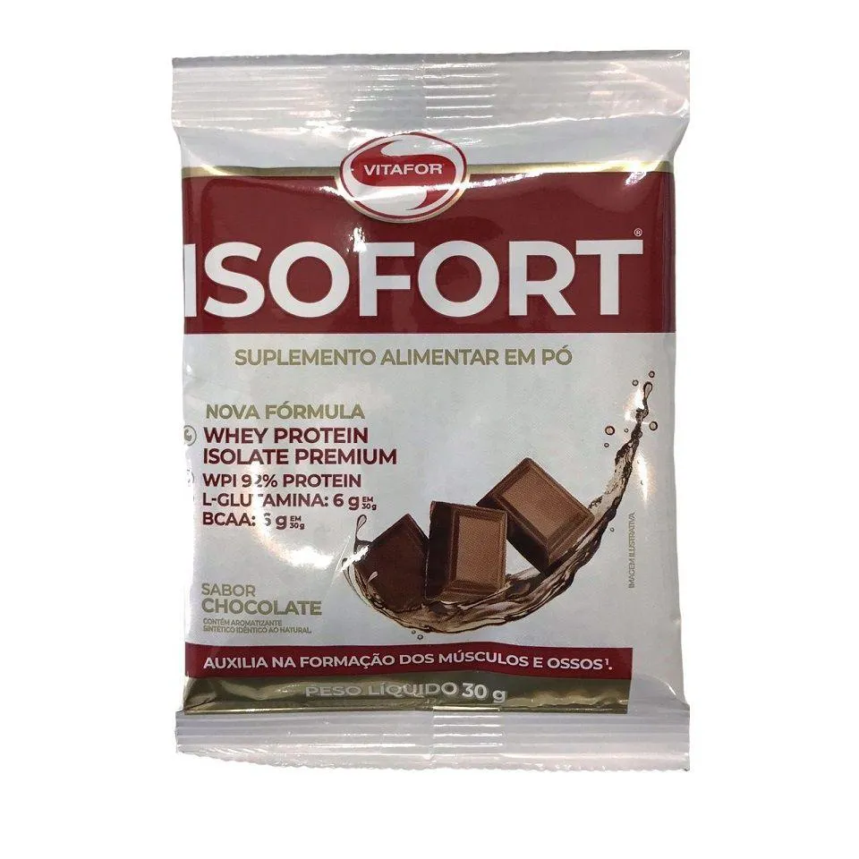 ISO FORT SACHê (30G) - SABOR: CHOCOLATE