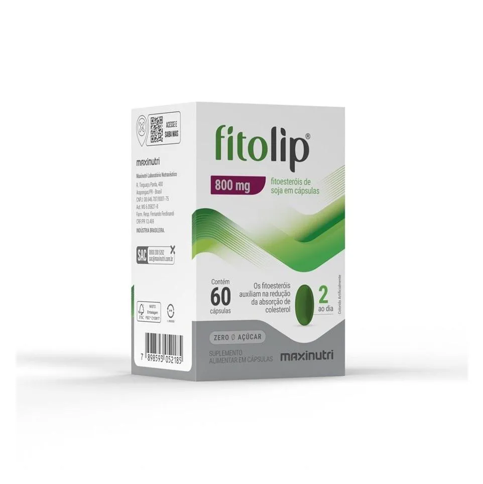 FITOLIP - FITOESTEROL (60 CAPS) - PADRãO: ÚNICO