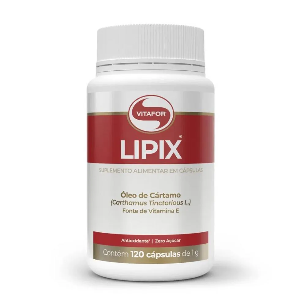 LIPIX 1000MG - ÓLEO DE CáRTAMO (120 CAPS) - PADRãO: ÚNICO