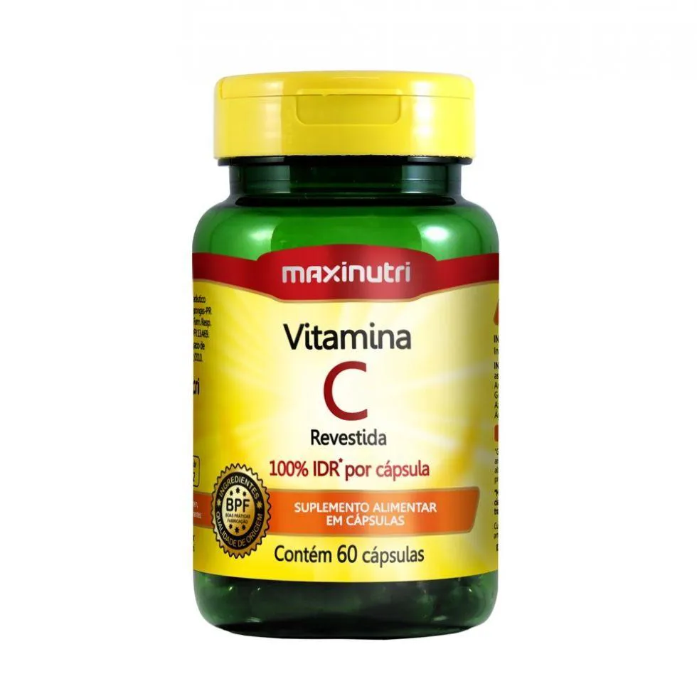 VITAMINA C 100% IDR (60 CAPS) - PADRãO: ÚNICO