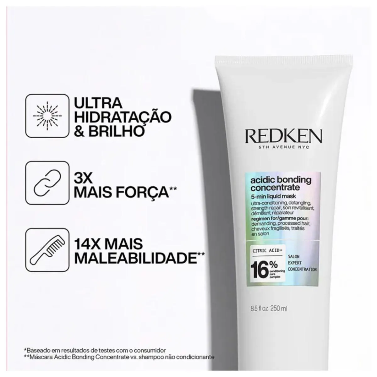 REDKEN ACIDIC BONDING CONCENTRATE - MáSCARA 250ML