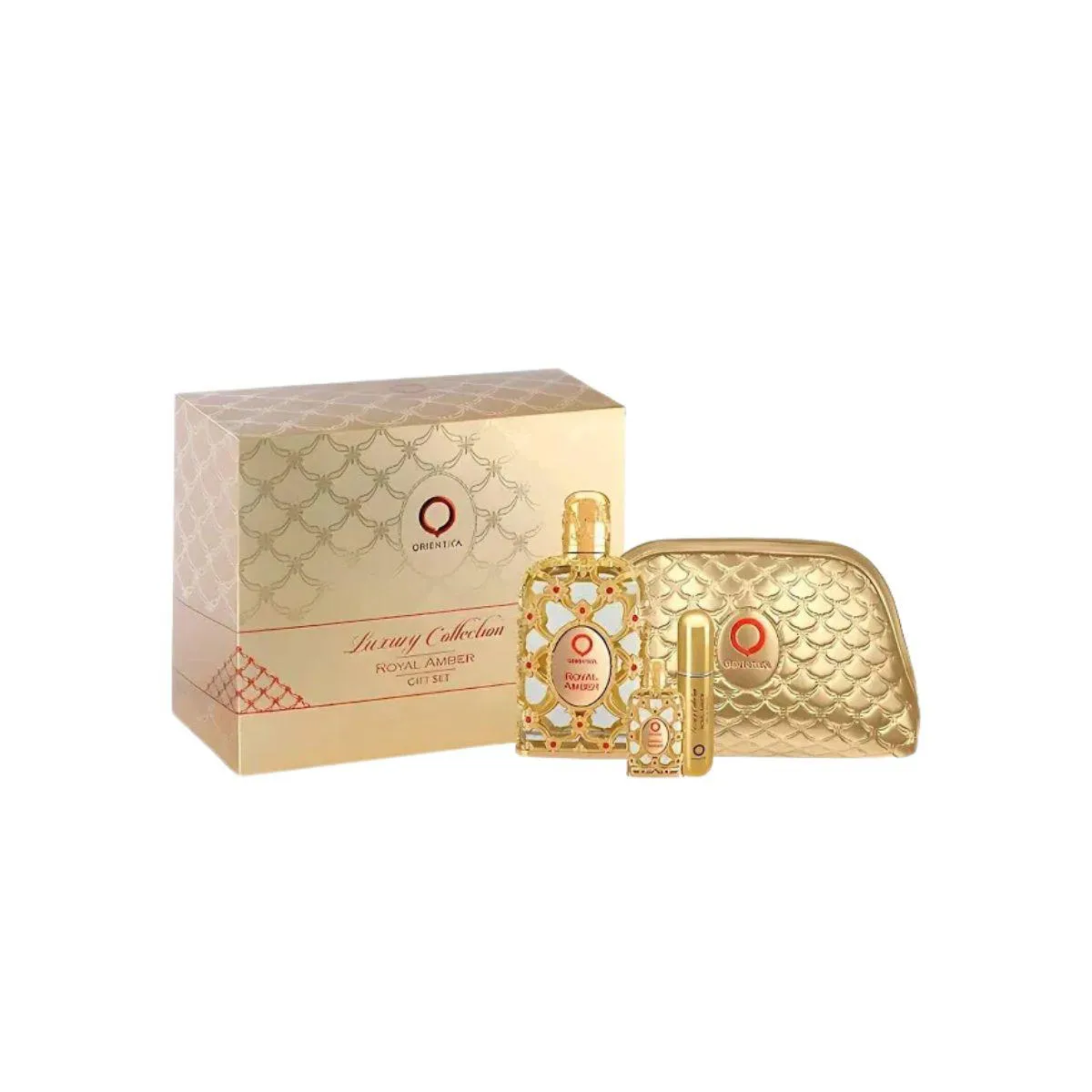 ORIENTICA ROYAL AMBER 80ML + 7,5ML + NEC + PORTA PERFUME