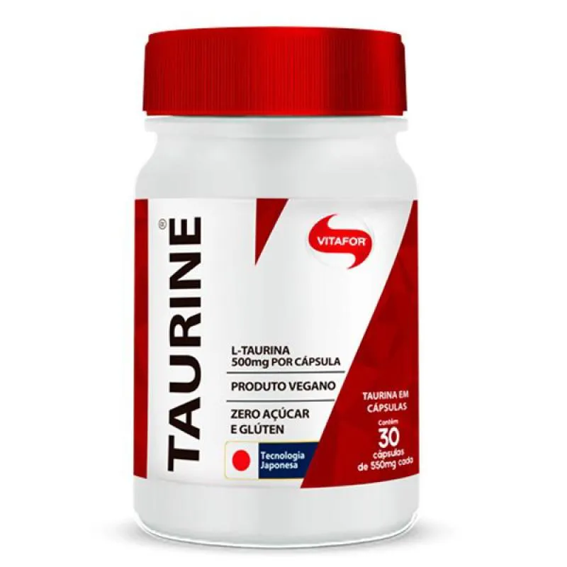 TAURINE 500MG (30 CAPS) - PADRãO: ÚNICO