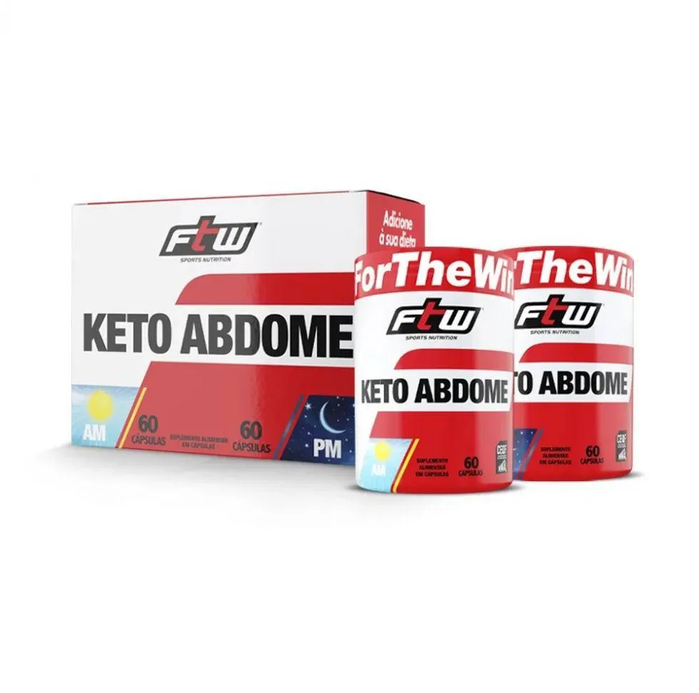 KETO ABDOME AM/PM (120 CAPS) - PADRãO: ÚNICO