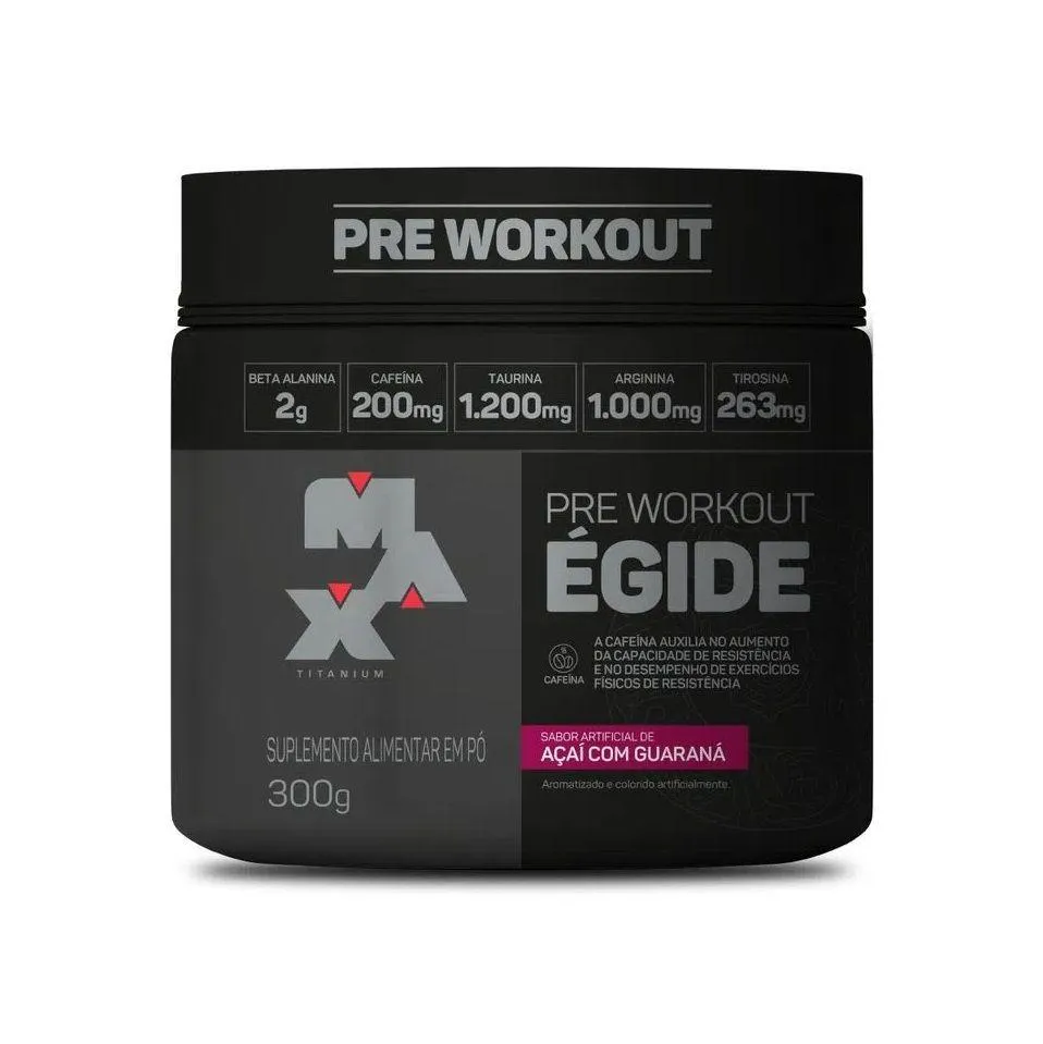 ÉGIDE PRE-WORKOUT (300G) - SABOR: AçAI COM GUARANá