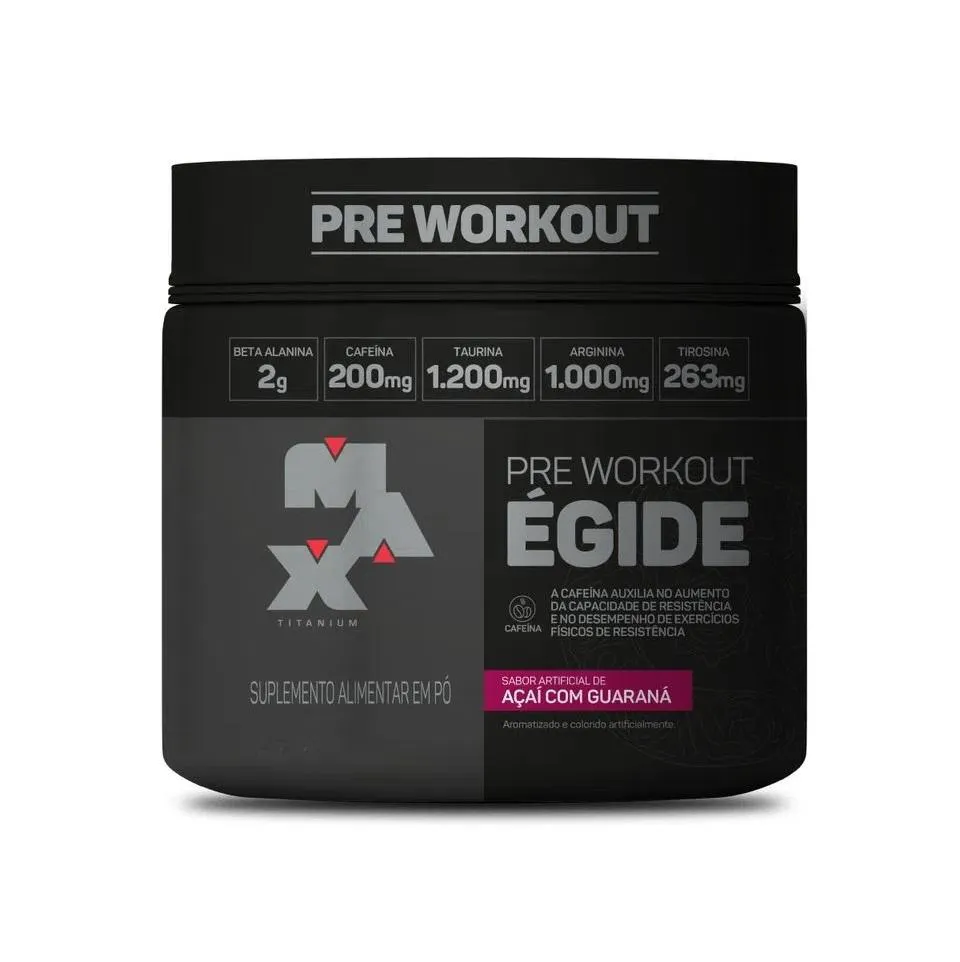 ÉGIDE PRE-WORKOUT (150G) - SABOR: AçAI COM GUARANá