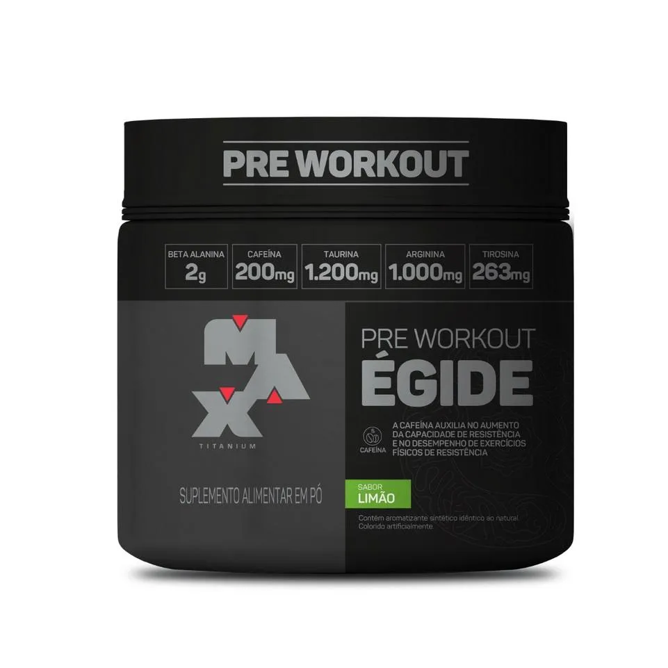 ÉGIDE PRE-WORKOUT (150G) - SABOR: LIMãO