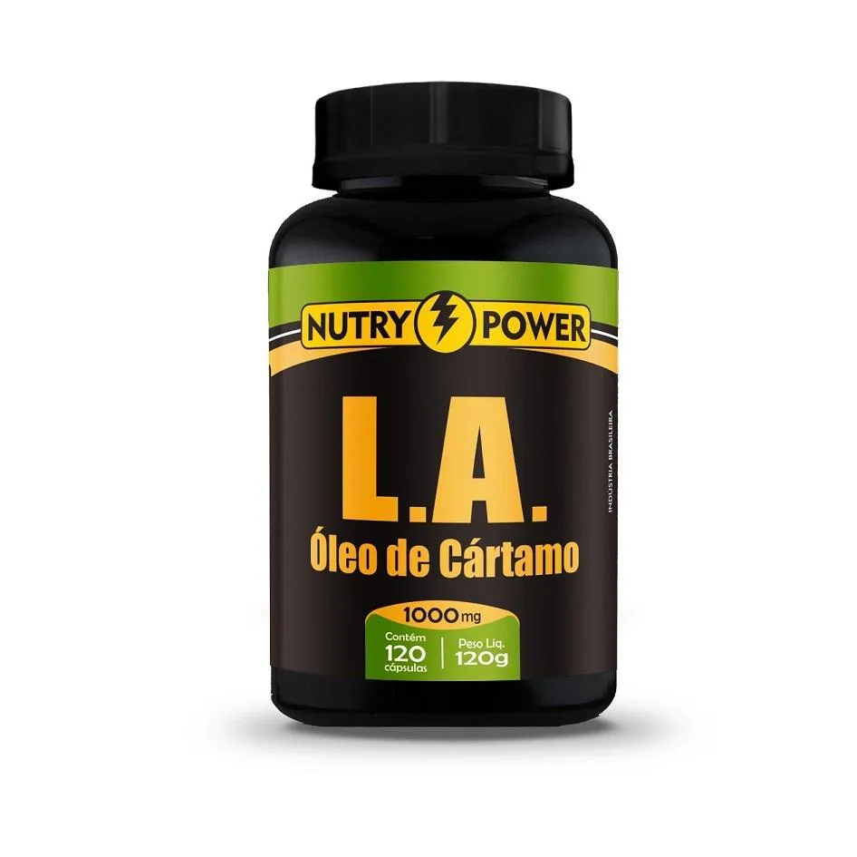 L.A. ÓLEO DE CáRTAMO 1000MG (120 CAPS) - PADRãO: ÚNICO
