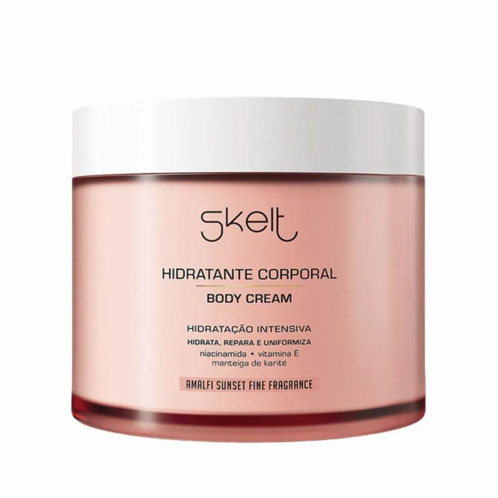 HIDRATANTE CORPORAL SKELT BODY CREAM HIDRATAçãO INTENSIVA AMALFI SUNSET 200G