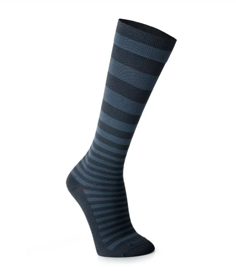 MEIA SIGVARIS URBAN COLORS 3/4 193 15-20 MMHG AZUL MARINE P