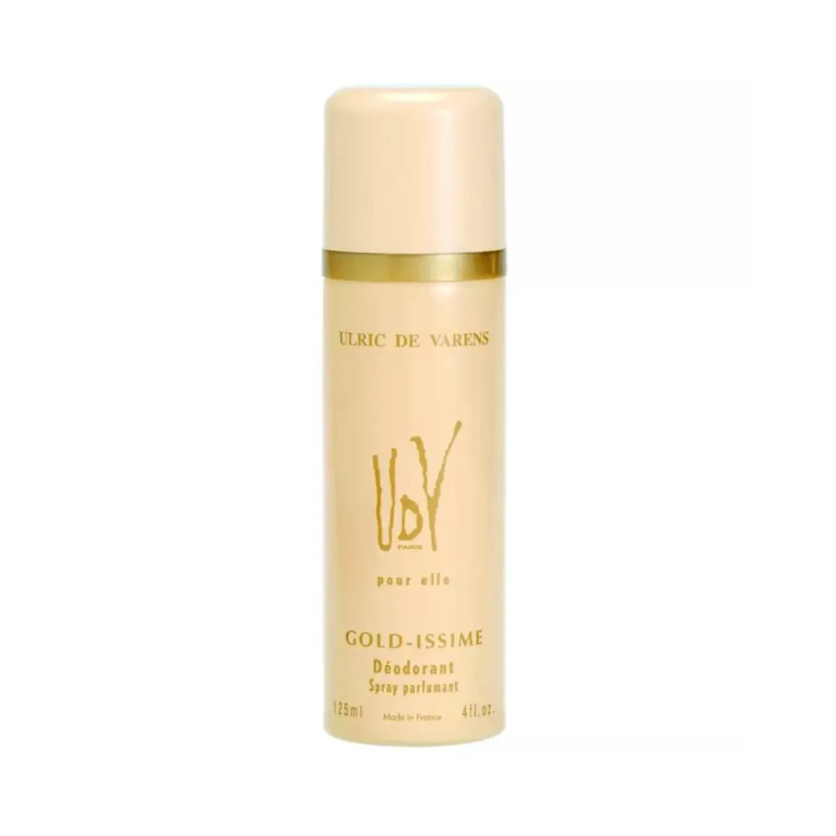 DESODORANTE FEMININO ULRIC DE VARENS GOLD-ISSIME 125ML