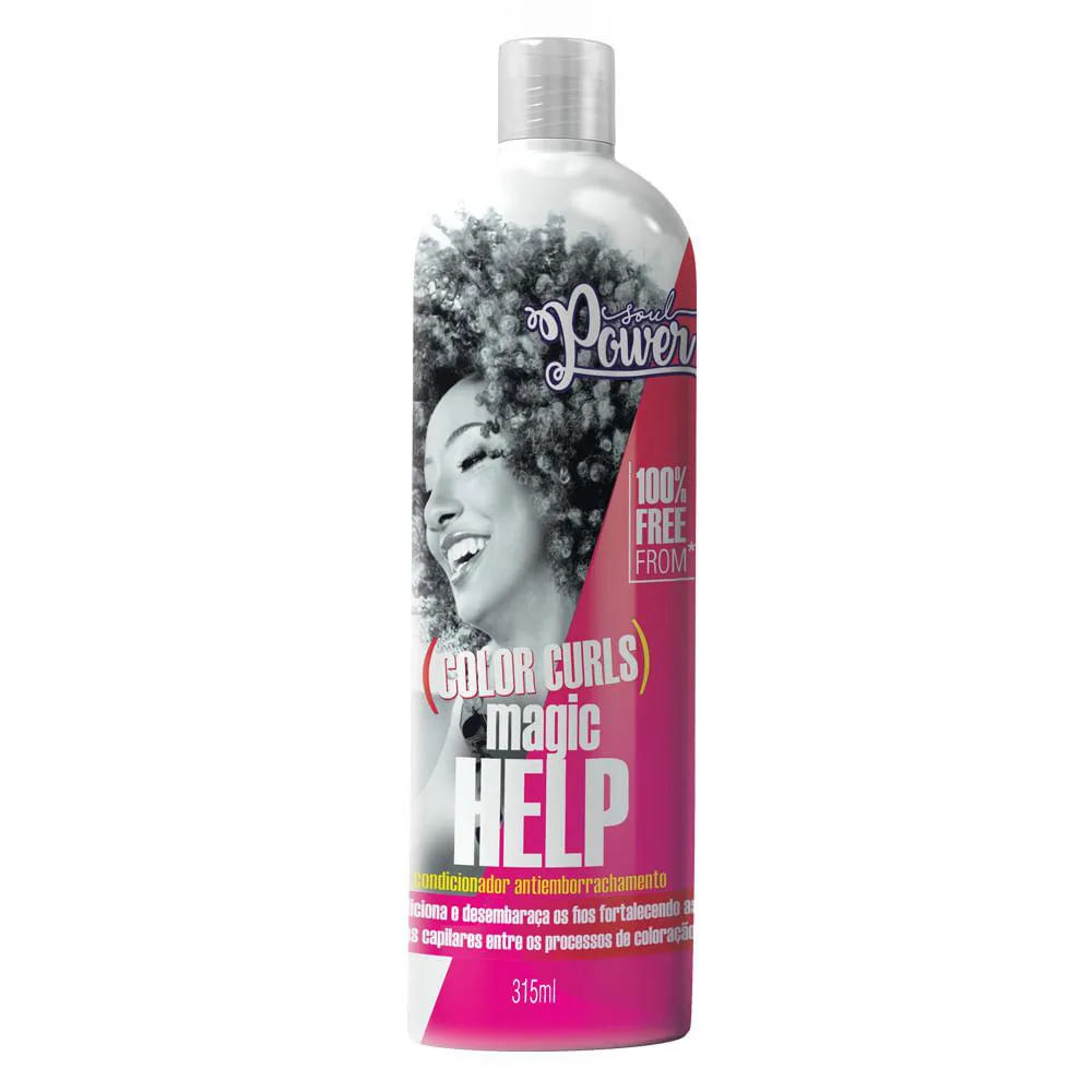 Condicionador Soul Power Color Curls Magic Help Antiemborrachamento 315ml