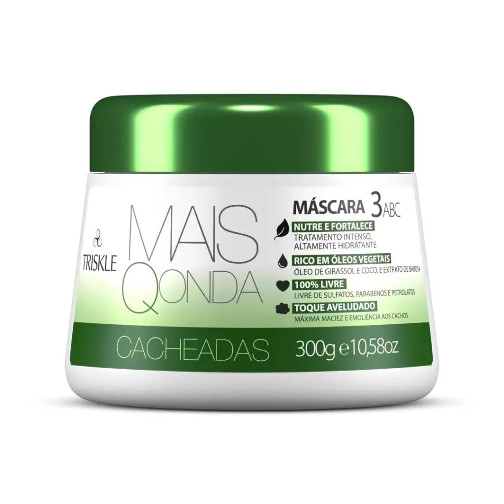 MáSCARA CACHOS MAIS Q ONDA 300G - TRISKLE