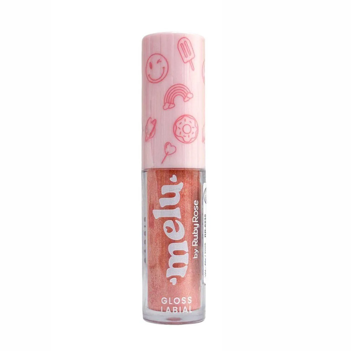 RUBY ROSE GLOSS LABIAL MELU RR8235 3,4ML Papaya COM Cassis Rr82352