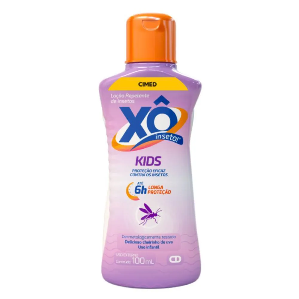 LOçãO REPELENTE DE INSETOS CIMED Xô INSETO KIDS 100ML