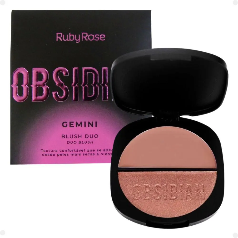 BLUSH DUO RUBY ROSE OBSIDIAN GEMINI OG05 7,9G