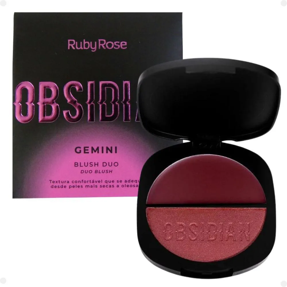 BLUSH DUO RUBY ROSE OBSIDIAN GEMINI OG03 7,9G