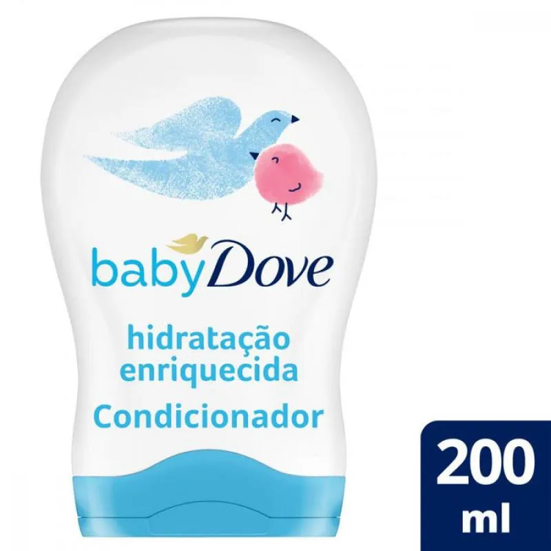 CONDICIONADOR BABY DOVE BABY HIDRATAçãO ENRIQUECIDA 200ML