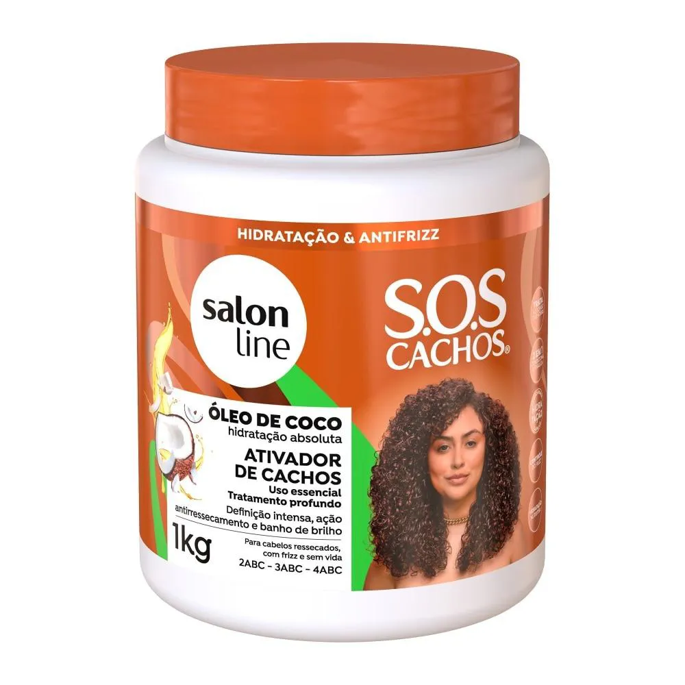ATIVADOR SALON LINE SOS ÓLEO DE COCO 1KG