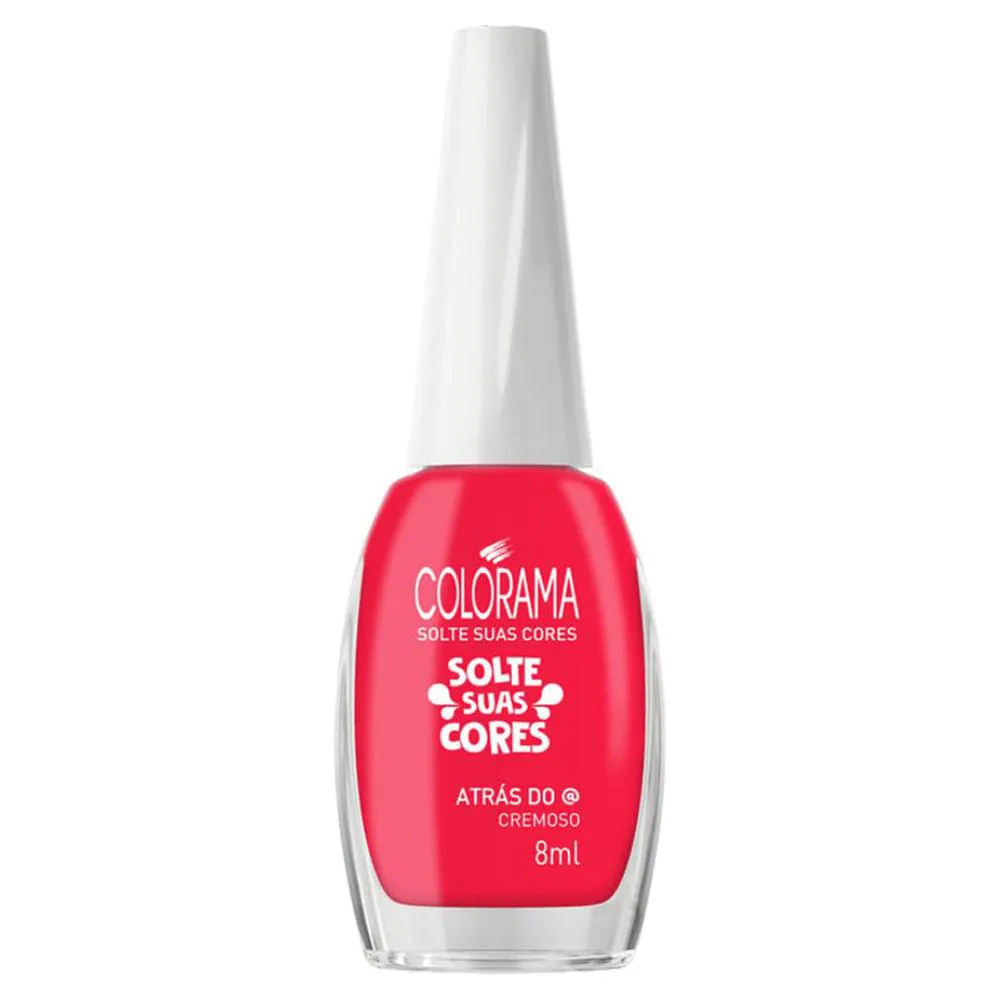 ESMALTE COLORAMA CREMOSO SOLTE SUAS CORES ATRáS DO @ 8ML