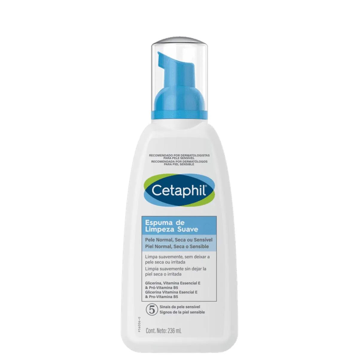 CETAPHIL ESPUMA DE LIMPEZA SUAVE PARA PELES NORMAIS, SECAS OU SENSíVEIS (3499320009775)