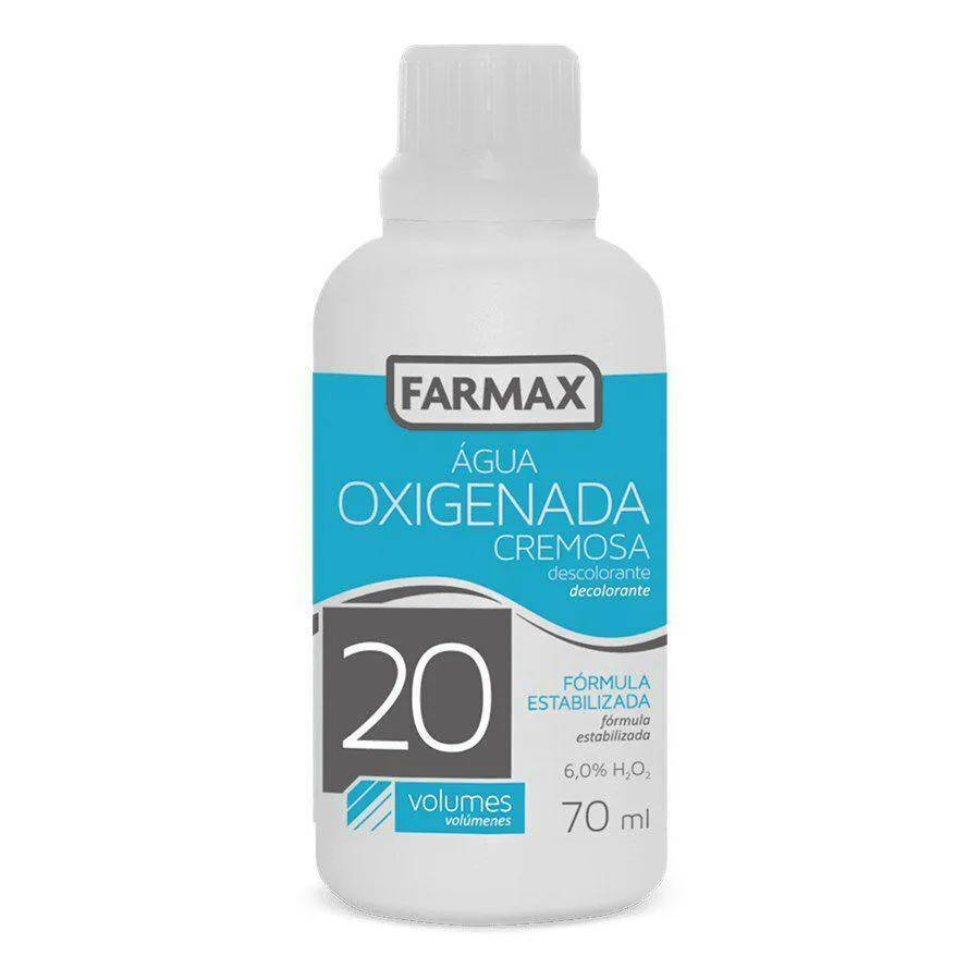 AGUA OXIGENADA CREMOSA 20 VOL 70 ML FARMAX