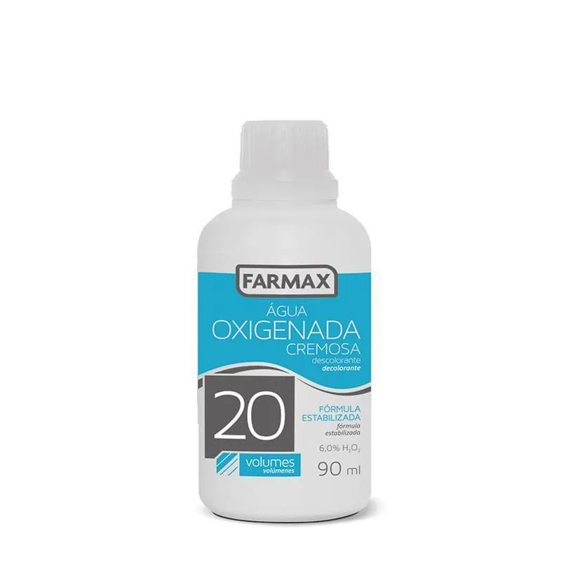 AGUA OXIGENADA CREMOSA 20 VOL 90ML FARMAX