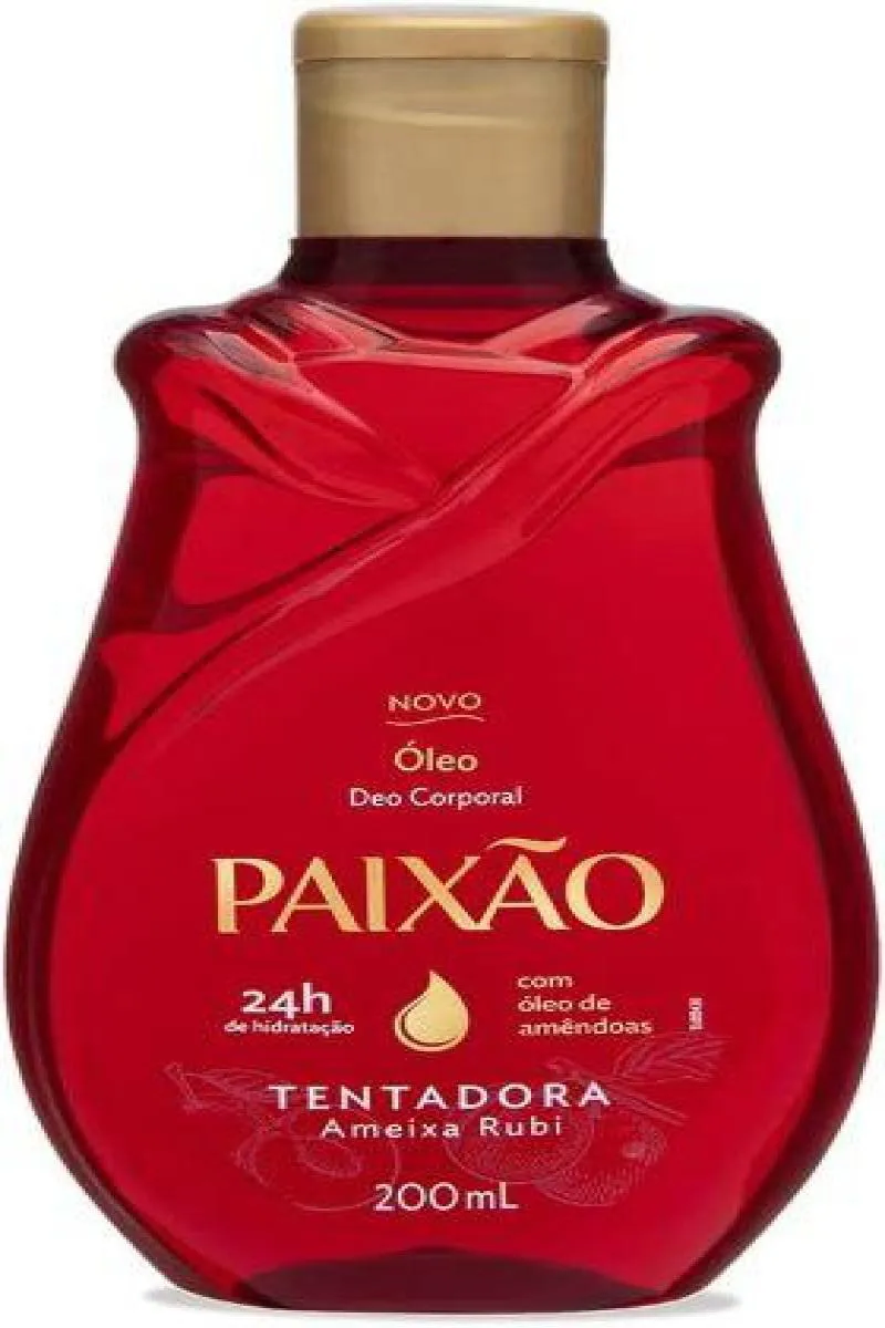 ÓLEO CORPORAL DE AMêNDOAS PAIXãO TENTADORA AçãO DESODORANTE 200ML