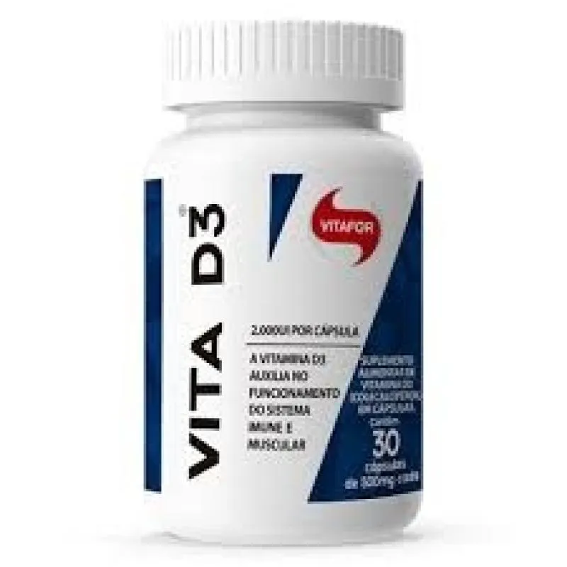 VITA D3 500MG (60 CAPS) - PADRãO: ÚNICO