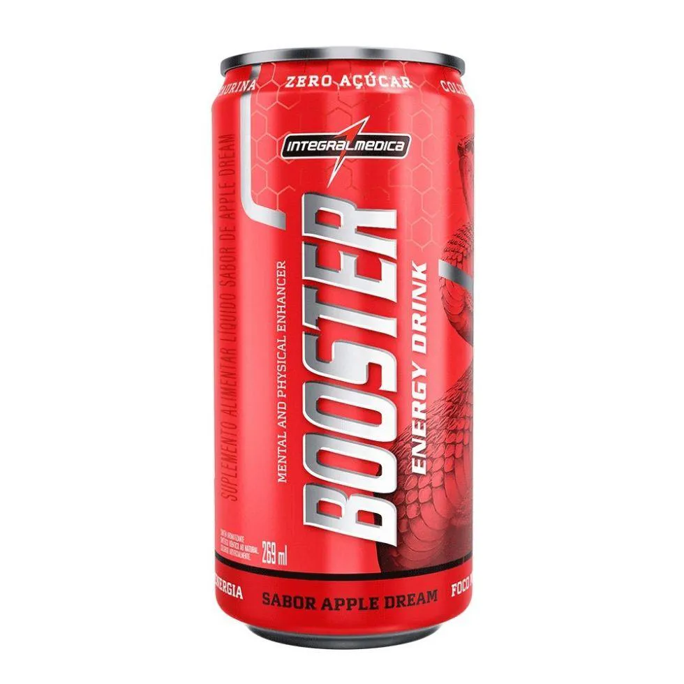 BOOSTER ENERGY DRINK (269ML) - SABOR: APPLE DREAM