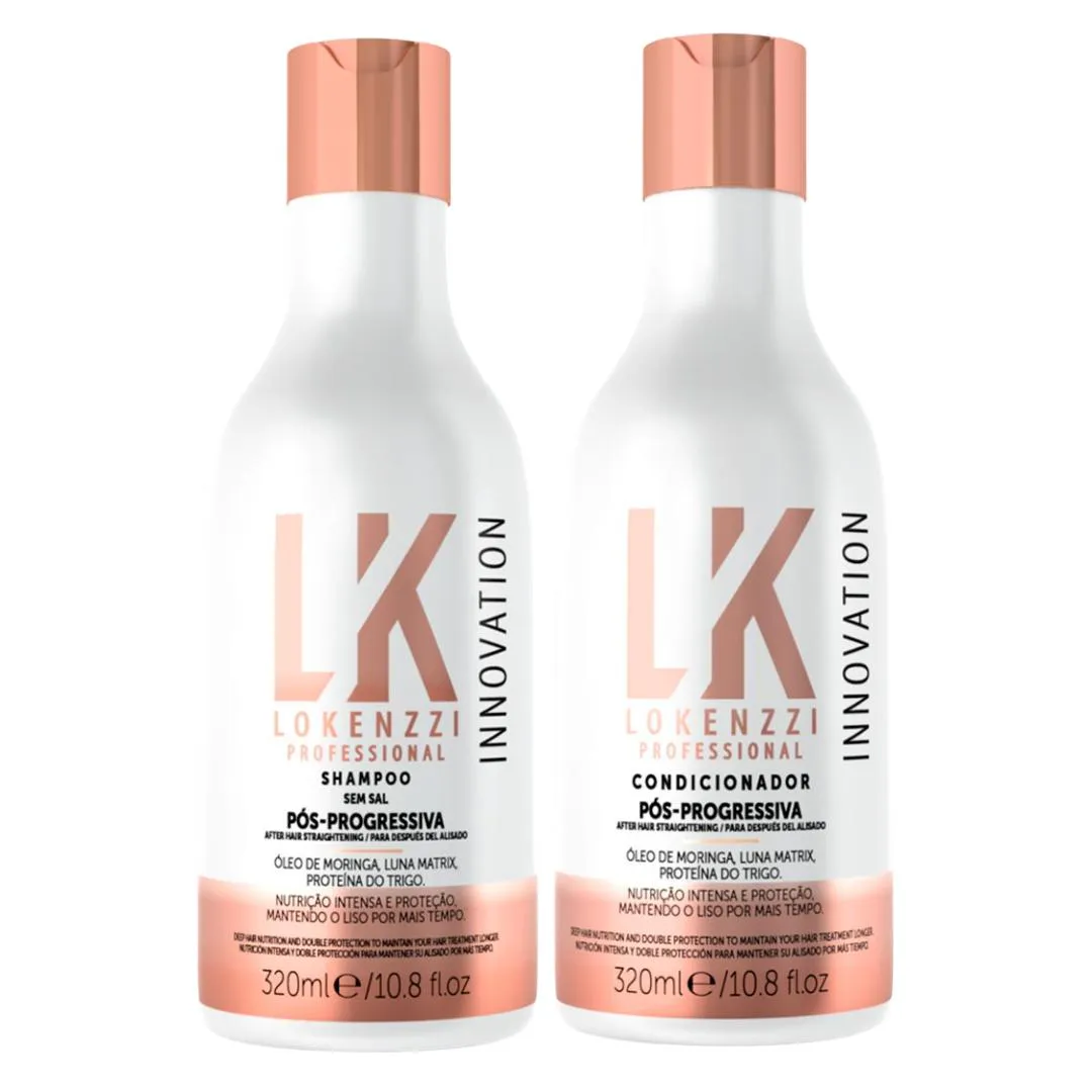 KIT LOKENZZI PóS PROGRESSIVA SHAMPOO CONDICIONADOR