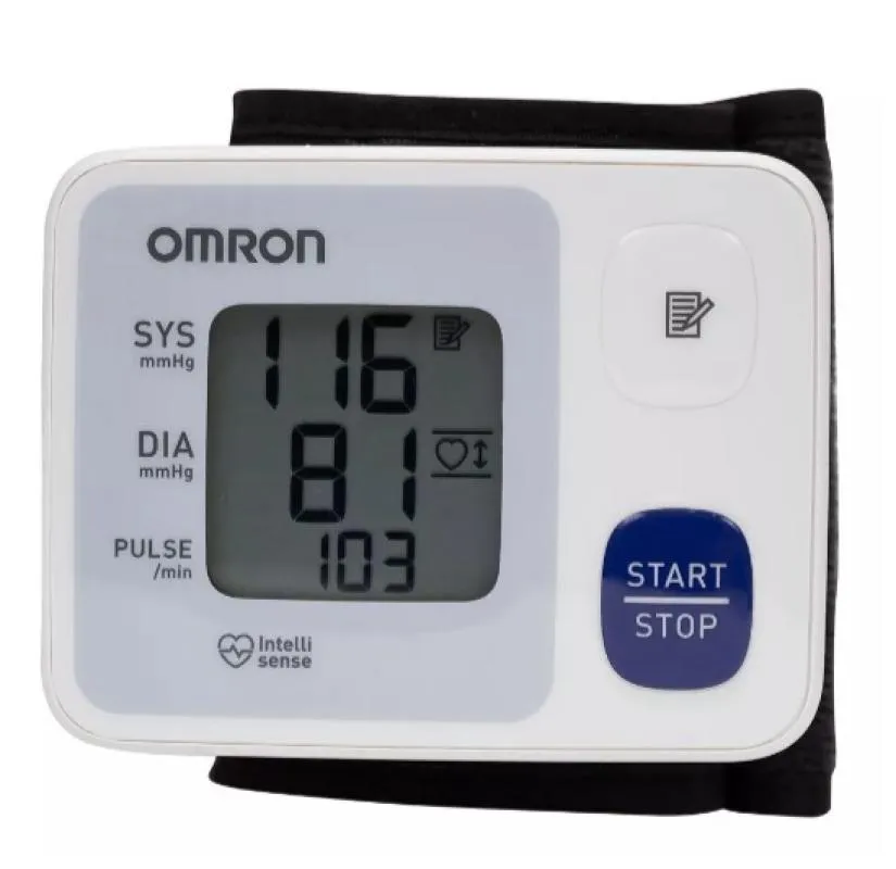 OMRON MONITOR DE PRESSãO ARTERIAL DE PULSO AUTOMáTICO HEM-6124