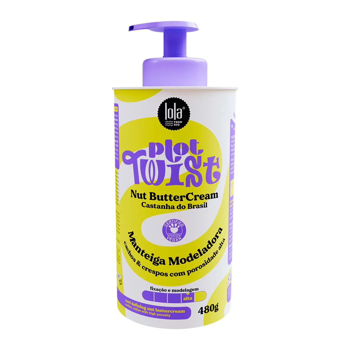 Manteiga Modeladora Plot Twist Nut Butter Cream Lola Cosmetics 480g