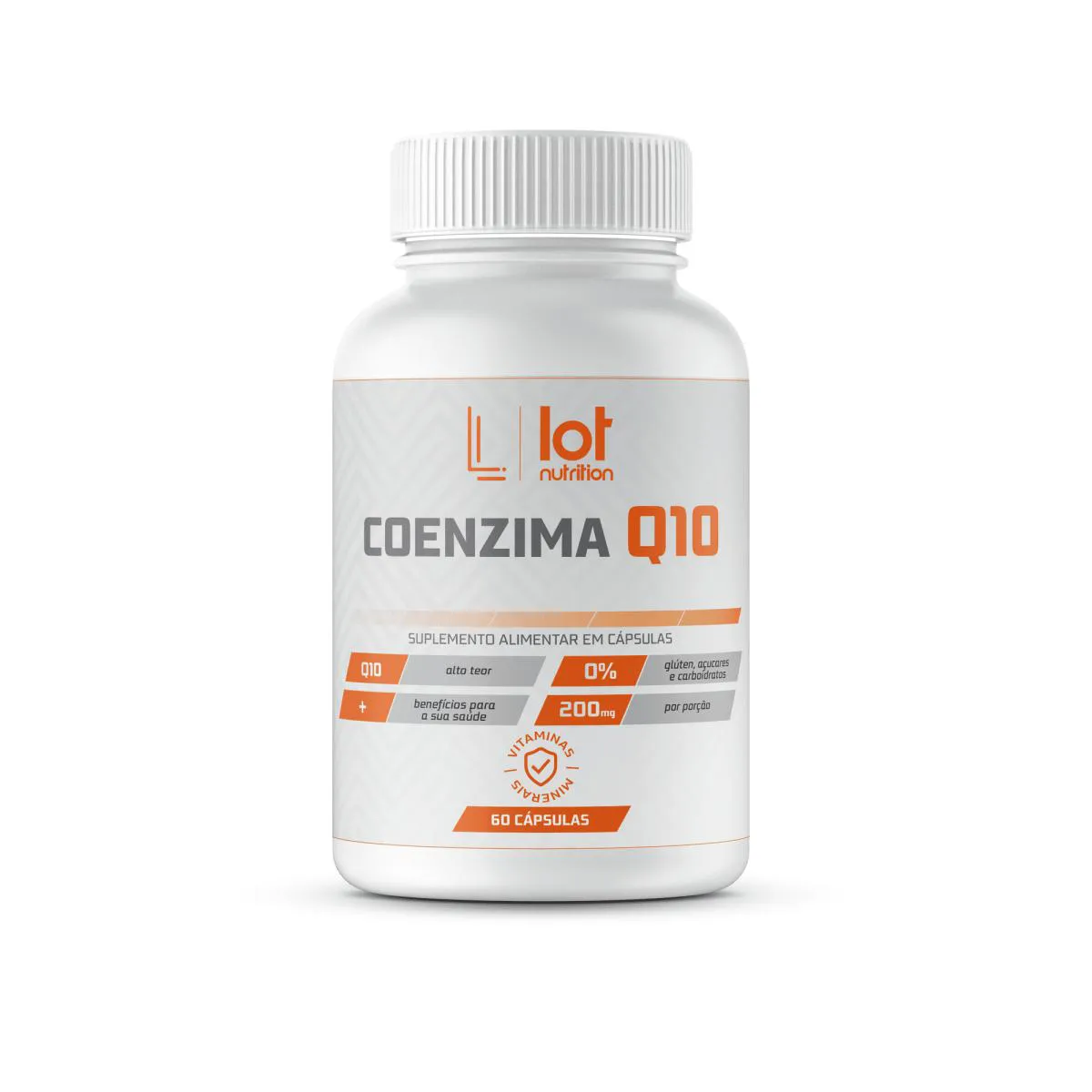 COENZIMA Q10  200MG 60 CáPSULAS LOT NUTRITION