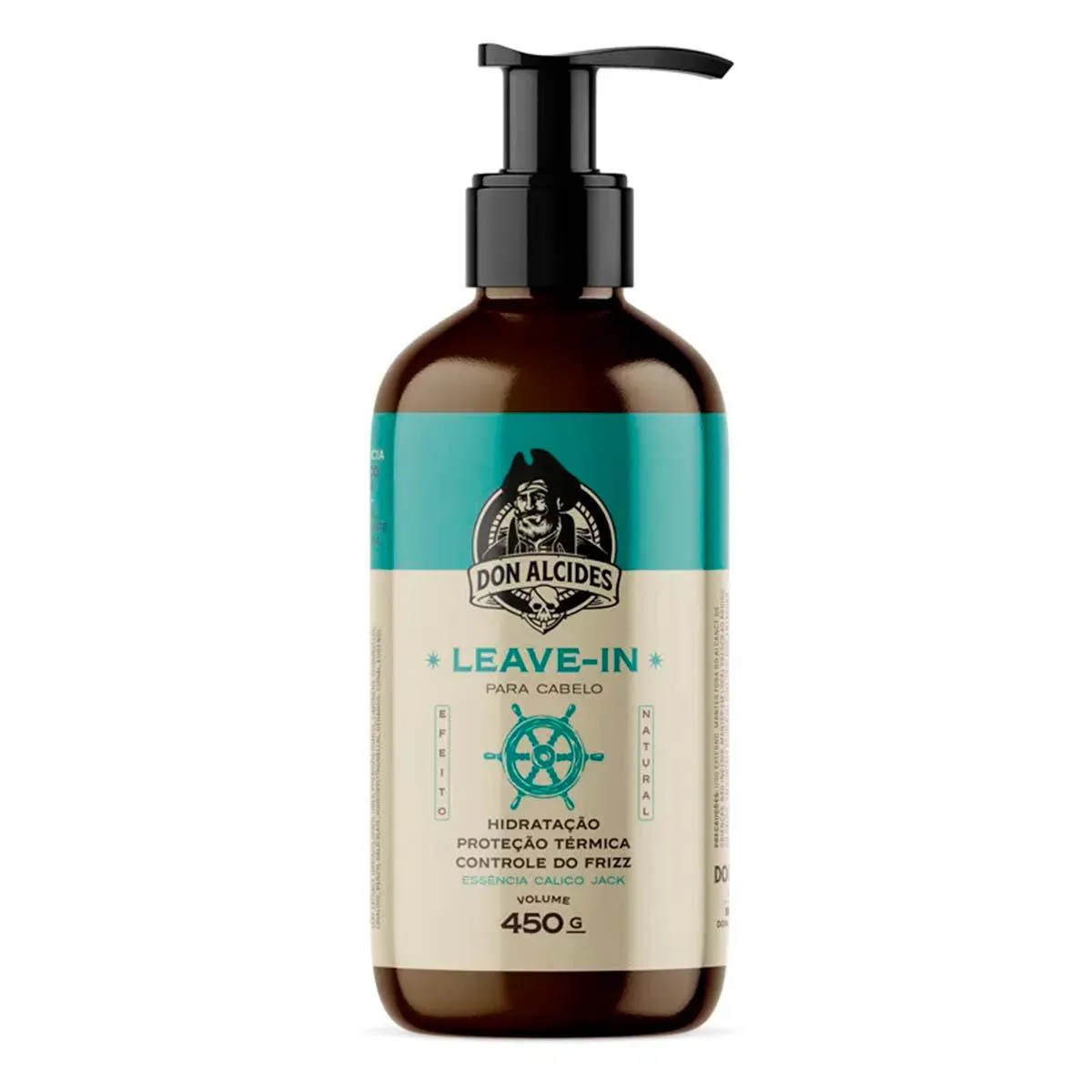 LEAVE-IN PARA CABELO MASCULINO CALICO JACK 450G DON ALCIDES