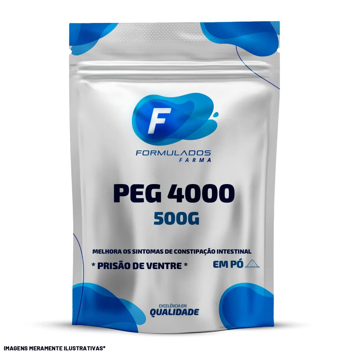 PEG 4000 500G SACHê - FORMULADOS FARMA