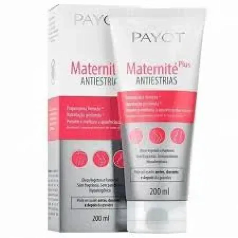 MATERNITÉ PLUS ANTIESTRIAS GESTANTE E PÓS PARTO PAYOT 200ML