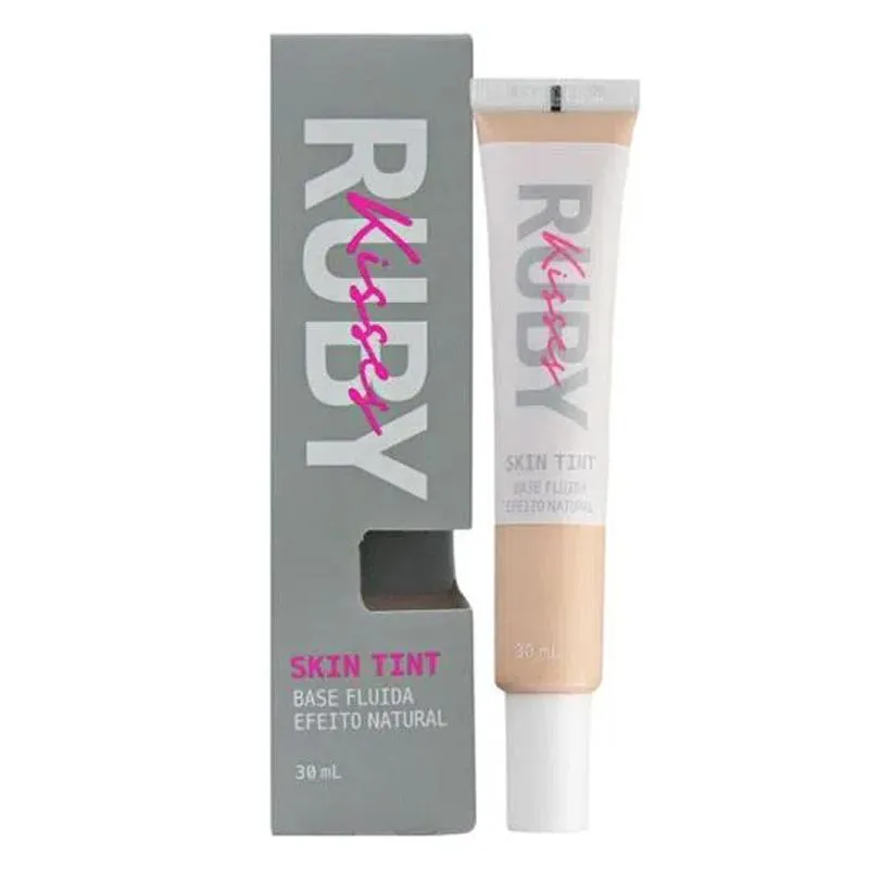 BASE FLUIDA SKIN TINT EFEITO NATURAL - RUBY KISSES 220