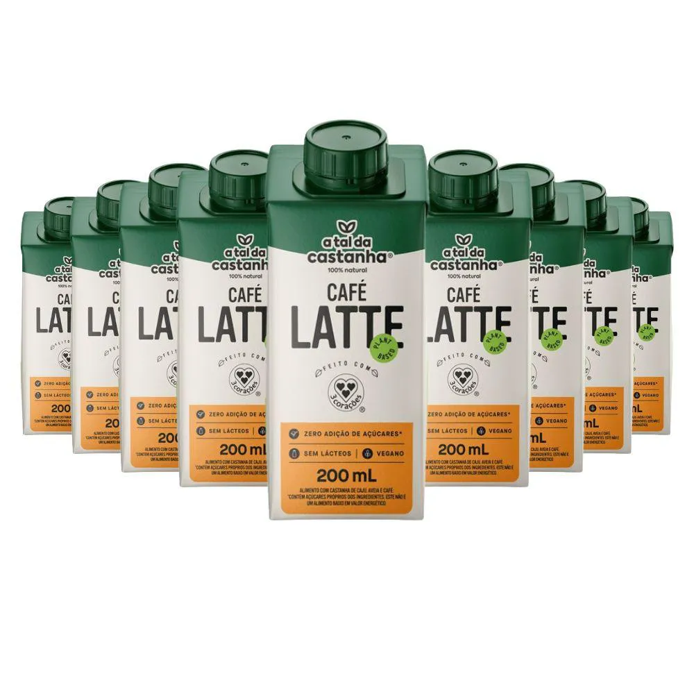 BEBIDA VEGETAL LATTE A TAL DA CASTANHA (CX 12UN DE 200ML) U Unica