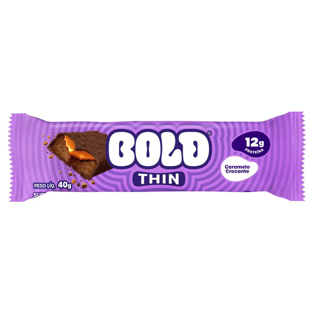 BOLD THIN (40G) CARAMELO CROCANTE
