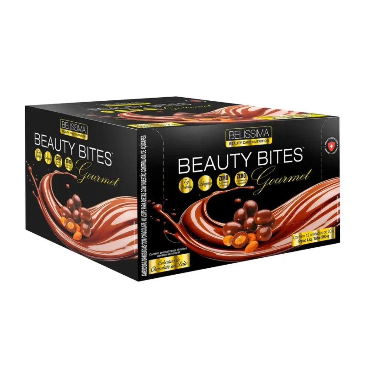 BEAUTY BITES - DISPLAY C/ 12 NA NA Chocolate