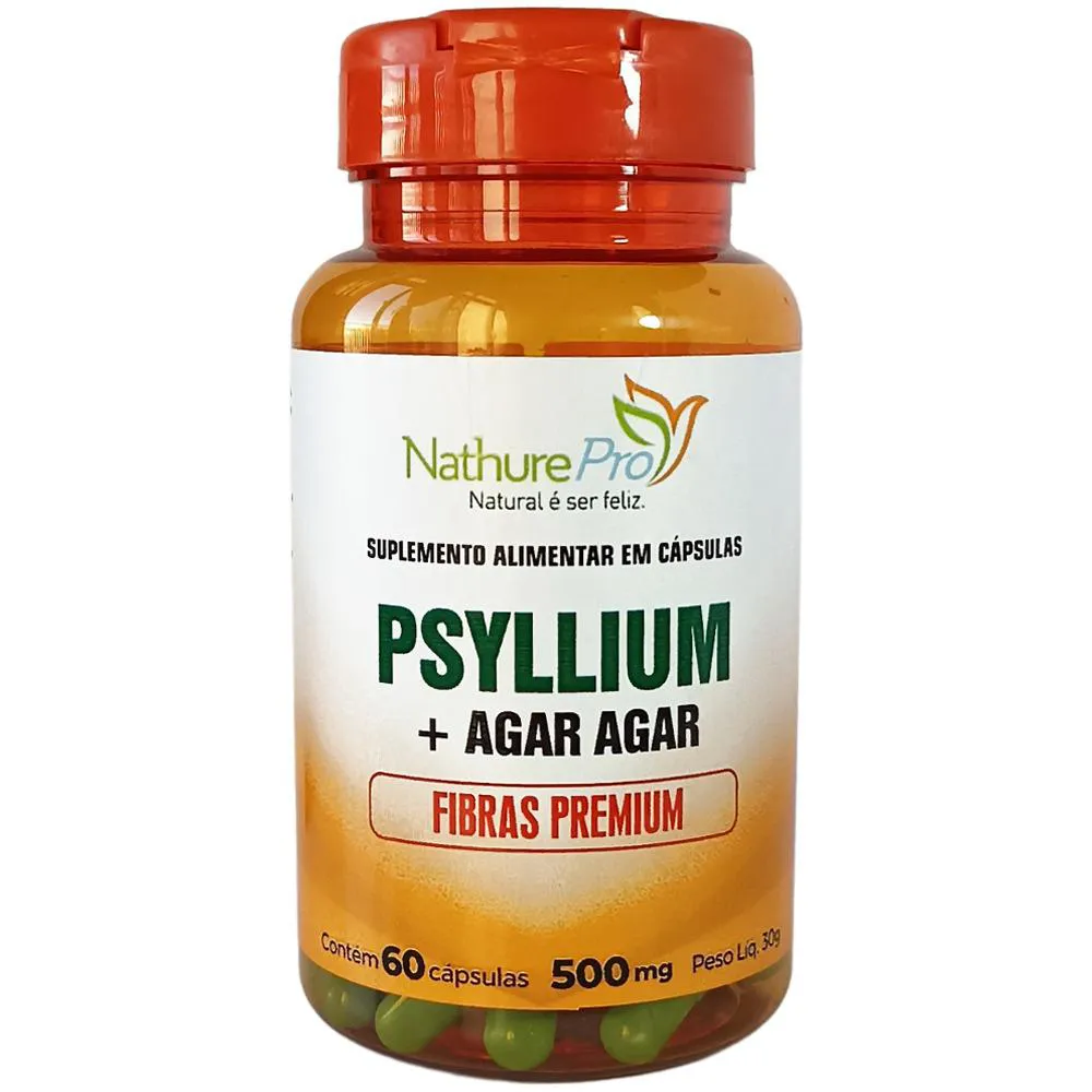 PSYLLIUM + AGAR AGAR 60 CáPSULAS 500MG