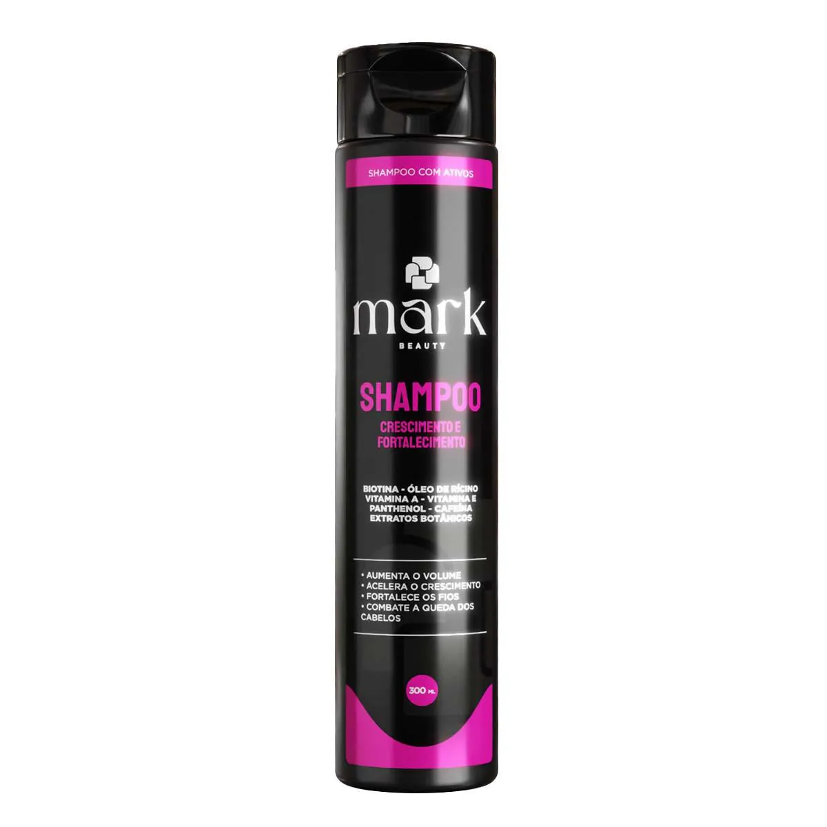 SHAMPOO PARA CABELO CRESCE E FORTALECE 300ML MARK BEAUTY