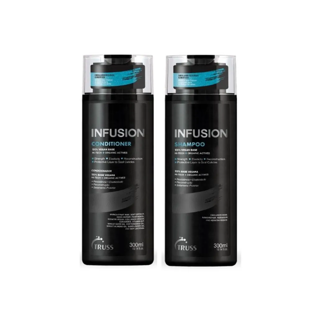 KIT SHAMPOO + CONDICIONADOR TRUSS INFUSION 300ML