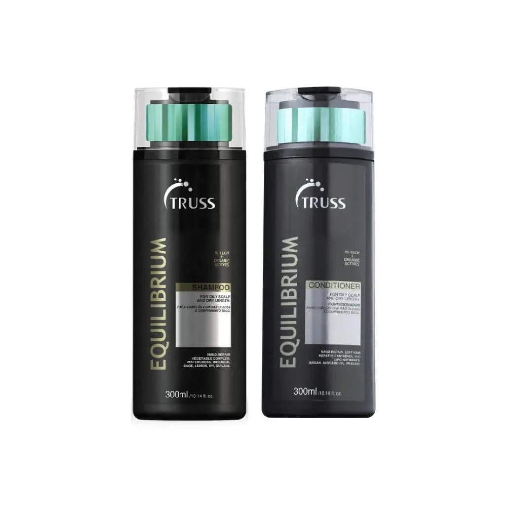KIT SHAMPOO + CONDICIONADOR TRUSS EQUILIBRIUM 300ML