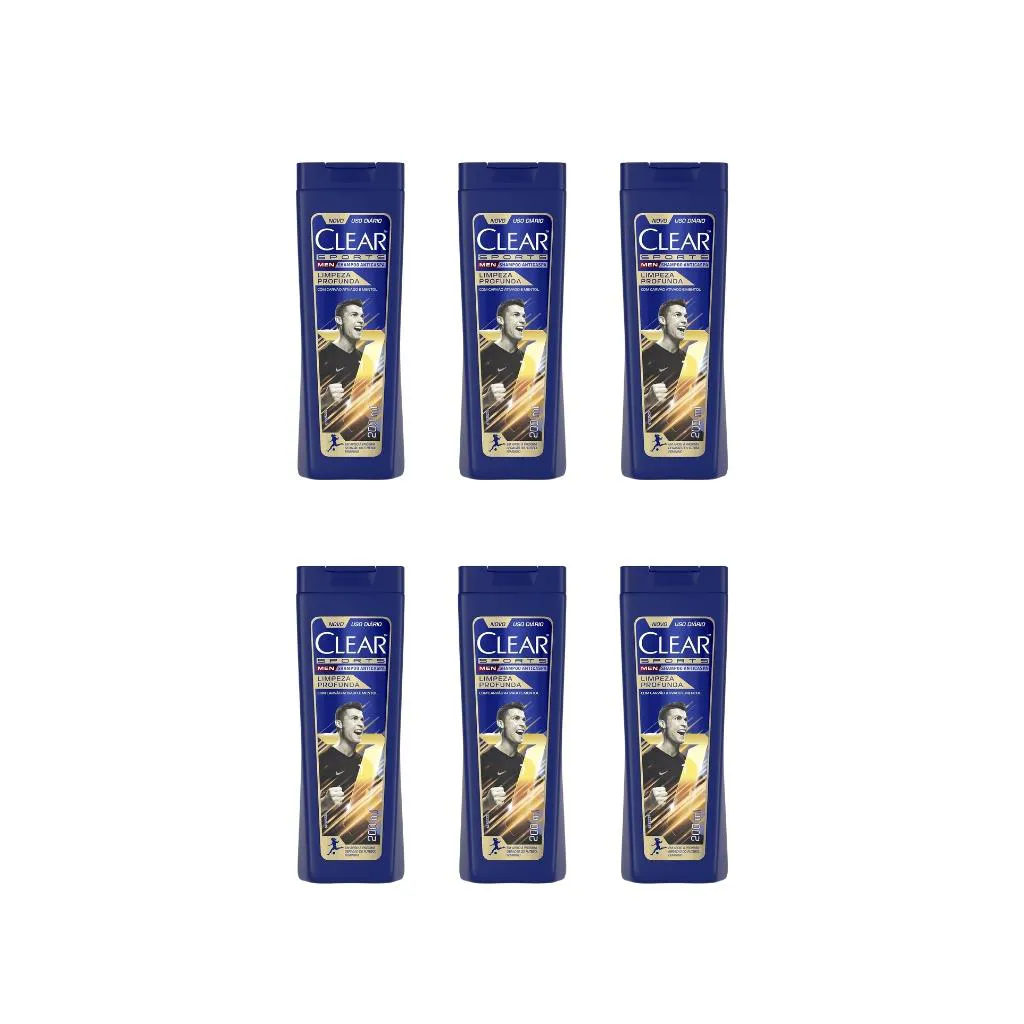 Shampoo Clear Limpeza Profunda 200ml